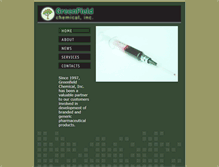 Tablet Screenshot of greenfieldchemical.com